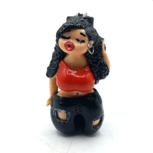 فندک فانتزی کلیپر اصل خمیری مدل عروسکی دختر