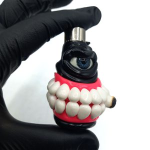 فندک فانتزی کلیپر اصل خمیری مدل تک چشم سیگاری مشکی