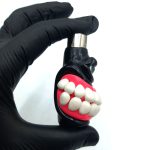 فندک فانتزی کلیپر اصل خمیری مدل تک چشم سیگاری مشکی