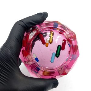 زیرسیگاری رزین مدل جمجمه کد d05