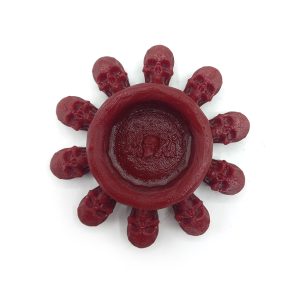 زیرسیگاری رزین مدل جمجمه کد d15