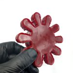 زیرسیگاری رزین مدل جمجمه کد d15