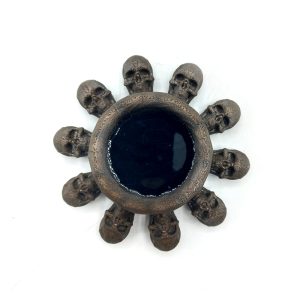 زیرسیگاری رزین مدل جمجمه کد d17