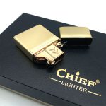 ست فندک دو قلو بنزینی و گازی چیف