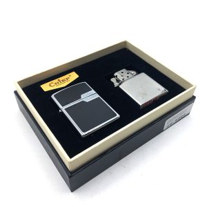 ست فندک دو قلو بنزینی و گازی چیف