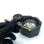 ست زیرسیگاری و فندک بنزینی Honest (جرقه برقی/ تمام فلز) اورجینال