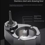 ست زیرسیگاری و فندک بنزینی Honest (جرقه برقی/ تمام فلز) اورجینال