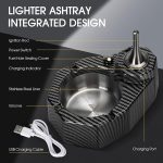 ست زیرسیگاری و فندک بنزینی Honest (جرقه برقی/ تمام فلز) اورجینال