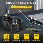 ست زیرسیگاری و فندک بنزینی Honest (جرقه برقی/ تمام فلز) اورجینال