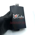 هیپفلاسک (قمقمه جیبی) طرحI love کدa510126
