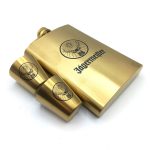 ست قمقمه جیبی 2 شات جاگرمایستر 270cc کد a382