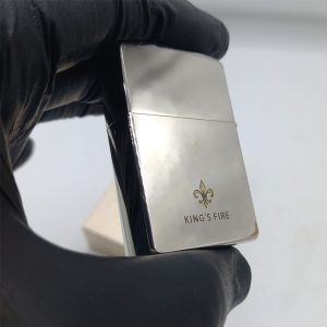 فندک بنزینی چیف مدل چشم سیلور کد d137