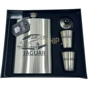 هیپفلاسک (قمقمه جیبی) 2شات مدل جگوار 270cc کد a530433
