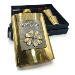 هیپفلاسک (قمقمه جیبی )2شات طرح خوش شانش کد a520427