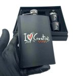 هیپفلاسک (قمقمه جیبی) 2شات طرح I love کدa520428