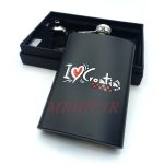 هیپفلاسک (قمقمه جیبی) طرحI love کدa510126