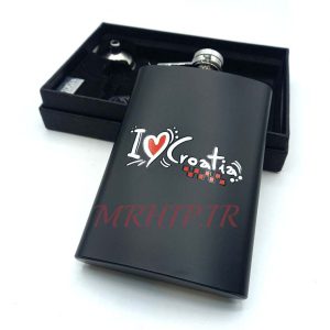 هیپفلاسک (قمقمه جیبی) طرحI love کدa510126