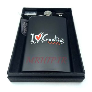 هیپفلاسک (قمقمه جیبی) طرحI love کدa510126