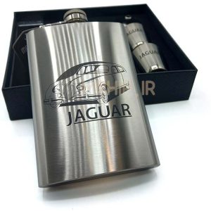 هیپفلاسک (قمقمه جیبی) 2شات مدل جگوار 270cc کد a530433