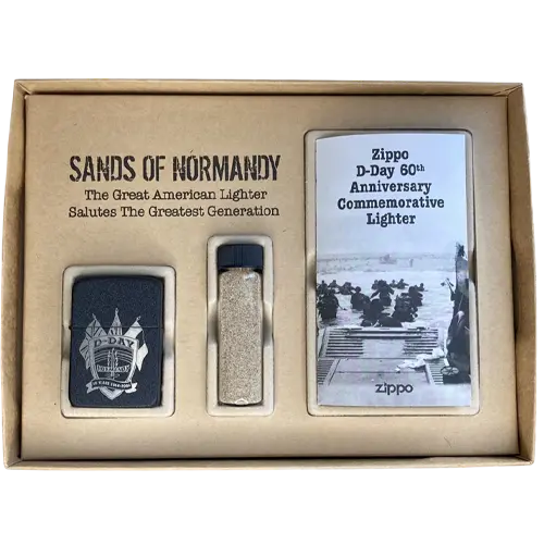 SANDS-OF-NORMANDY-4.webp فندک زیپو مدل SANDS OF NORMANDY | شصتمین سالگرد نبرد نورماندی - تصویر 1