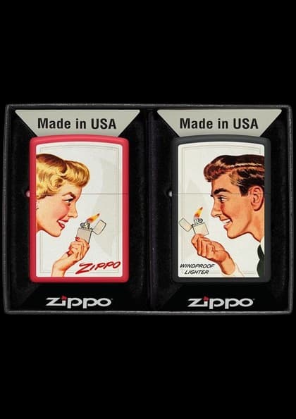 Zippo-lighter-model-46295-COUPLE-SET-3.jpg فندک زیپو مدل 46295 COUPLE SET - تصویر 1