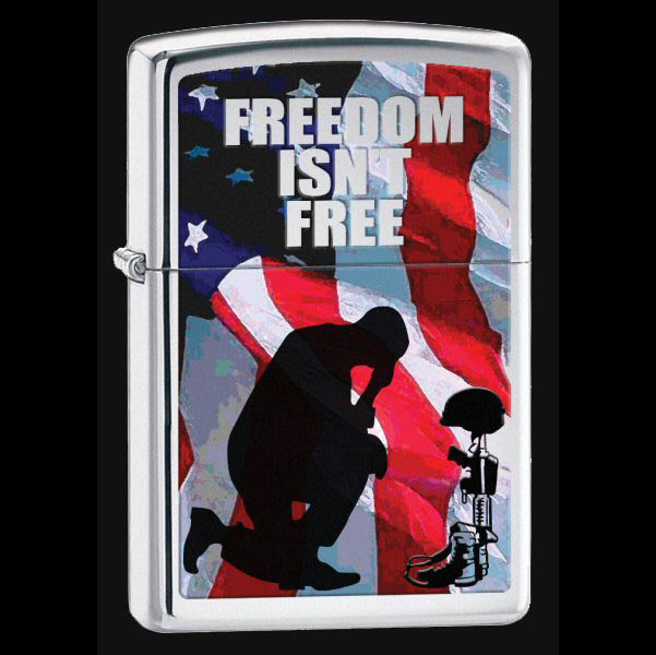 1-149 فندک زیپو مدل 28336 Freedom Isn’t Free