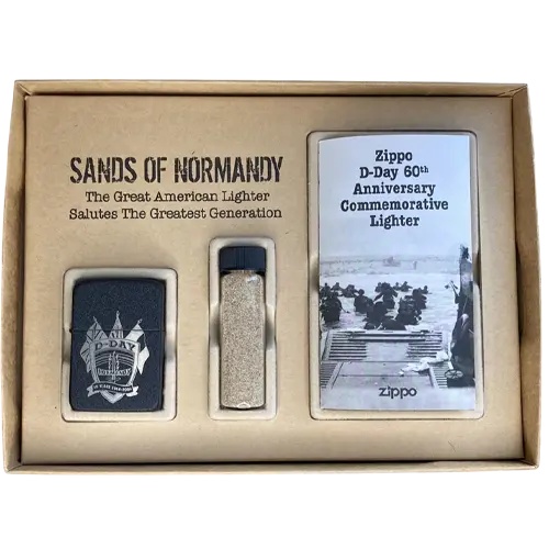 SANDS-OF-NORMANDY-4 فندک زیپو مدل SANDS OF NORMANDY | شصتمین سالگرد نبرد نورماندی