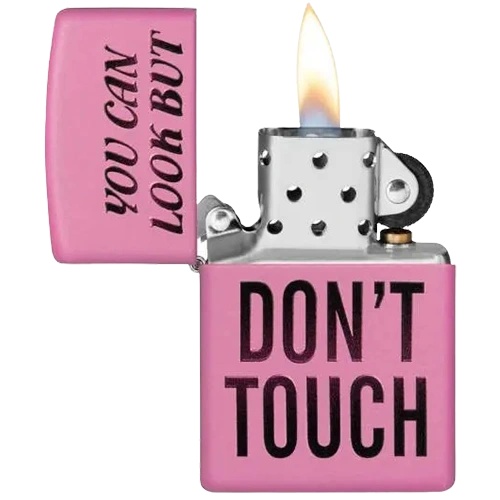 Zippo-Lighter-Model-238-You-Can-Look-Design فندک زیپو مدل 238 YOU CAN LOOK DESIGN
